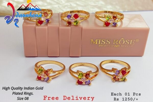 Gold Pleted Jewellery.  Chain/Rings/Bracelet/Pendent/Earrings/ ඉන්දියාණු ස්වර්ණාභරණ.