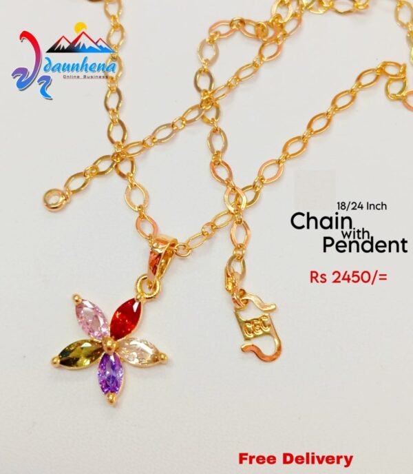 Gold Pleted Jewellery.  Chain/Rings/Bracelet/Pendent/Earrings/ ඉන්දියාණු ස්වර්ණාභරණ.