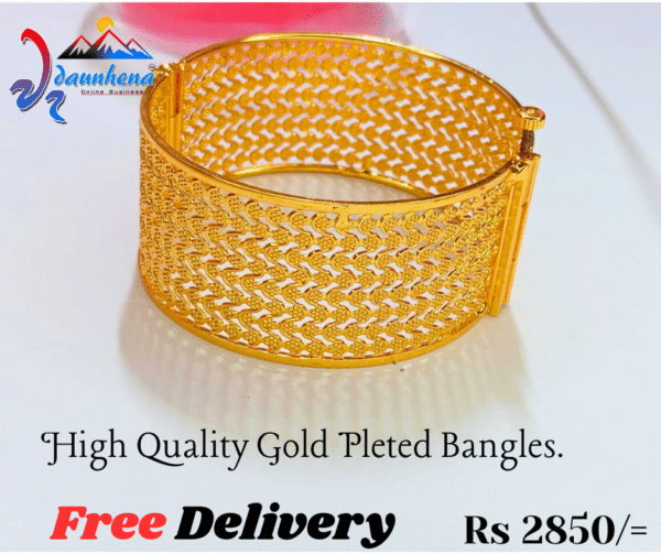 High Quality Indian Gold Pleted Bangles.