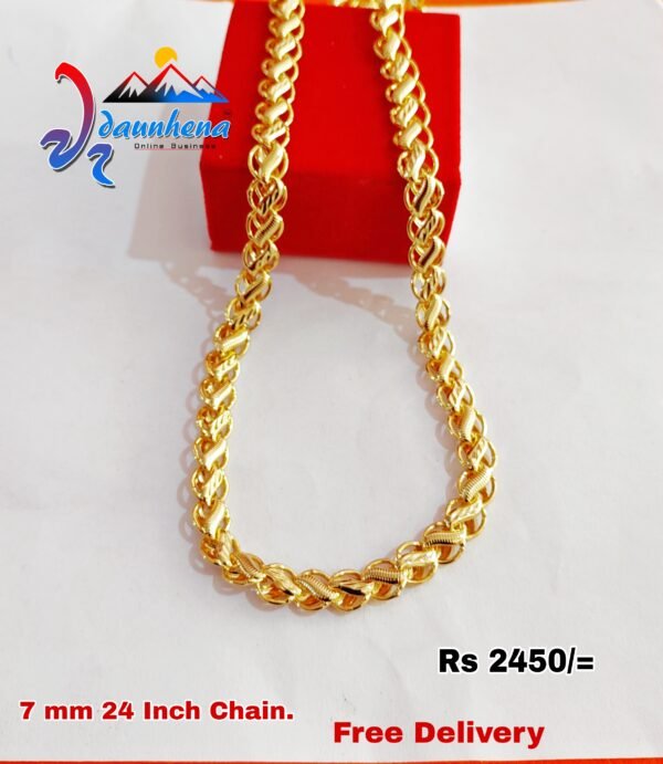 Gold Pleted Jewellery.  Chain/Rings/Bracelet/Pendent/Earrings/ ඉන්දියාණු ස්වර්ණාභරණ.