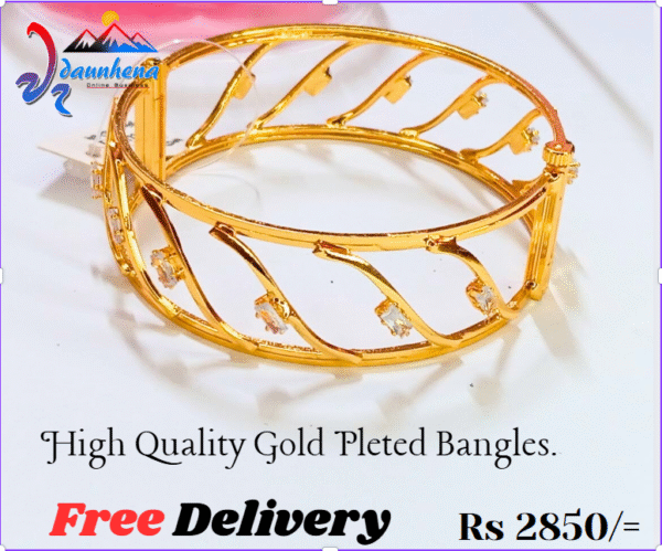 High Quality Indian Gold Pleted Bangles.